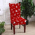 Christmas Holiday Black Deer Dining Chair Covers