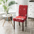 Christmas Holiday Red Deer Dining Chair Covers