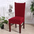 Spandex Solid Color Stretch Chair Cover